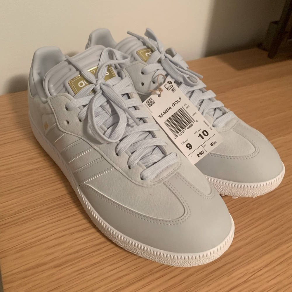 Adidas Samba Golf Special Edition Halo Blue Shoe